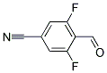 4-CYANO-2,6-DIFLUOROBENZALDEHYDE
 结构式