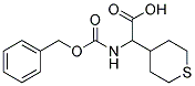 {[(benzyloxy)carbonyl]amino}(tetrahydro-2H-thiopyran-4-yl)acetic acid 结构式