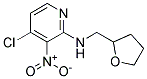 (4-Chloro-3-nitro-pyridin-2-yl)-(tetrahydro-furan-2-ylmethyl)-amine 结构式