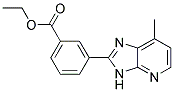 ethyl 3-(7-methyl-3H-imidazo[4,5-b]pyridin-2-yl)benzoate 结构式