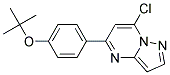 5-(4-tert-butoxyphenyl)-7-chloropyrazolo[1,5-a]pyrimidine 结构式