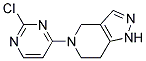 5-(2-chloropyrimidin-4-yl)-4,5,6,7-tetrahydro-1H-pyrazolo[4,3-c]pyridine 结构式