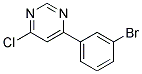 4-(3-bromophenyl)-6-chloropyrimidine 结构式