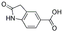 2-oxo-2,3-dihydro-1H-indole-5-carboxylic acid 结构式