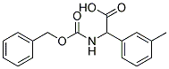 {[(benzyloxy)carbonyl]amino}(3-methylphenyl)acetic acid 结构式