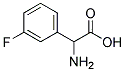 (2R)-amino(3-fluorophenyl)ethanoic acid 结构式