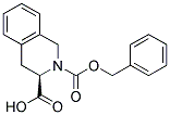 (3R)-2-[(benzyloxy)carbonyl]-1,2,3,4-tetrahydroisoquinoline-3-carboxylic acid 结构式