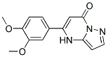 5-(3,4-dimethoxyphenyl)pyrazolo[1,5-a]pyrimidin-7(4H)-one 结构式