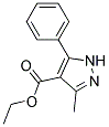 ethyl 3-methyl-5-phenyl-1H-pyrazole-4-carboxylate 结构式