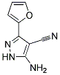 5-amino-3-furan-2-yl-1H-pyrazole-4-carbonitrile 结构式