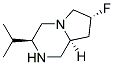(3S,7R,8aS)-7-fluoro-3-(1-methylethyl)octahydropyrrolo[1,2-a]pyrazine 结构式