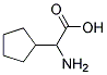 ALPHA-AMINOCYCLOPENTYLACETIC ACID 结构式