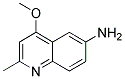 6-AMINO-4-METHOXYQUINALDINE 结构式