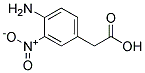 4-AMINO-3-NITROPHENYLACETIC ACID 结构式