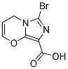 3-bromoH-imidazo[1,5-a]pyridine-1-carboxylic acid 结构式