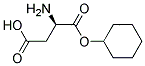D-Aspartic Acid 4-Cyclohexyl Ester 结构式