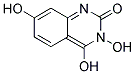 7-Hydroxy-3.4-Dihydroxyquinazolone 结构式