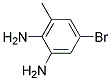 3-Methyl-5-Bromo-1,2-Phenylenediamine 结构式