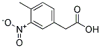 3-硝基-4-甲基苯乙酸 结构式