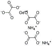 Ammonium germanium oxalate 结构式