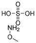 o-Methylhydroxylamine sulfate 结构式