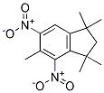 4,6-Dinitro-1,1,3,3,5-pentamethylindane 结构式