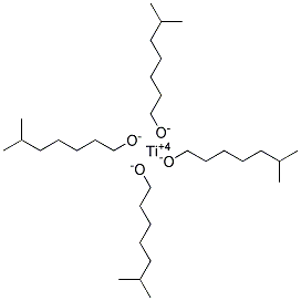 Titanium tetraisooctoxide 结构式