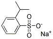 Isopropylbenzene sulfonate, sodium salt 结构式