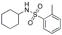 N-Cyclohexyl-o-toluenesulfonamide 结构式