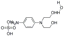 N,N-Bis(hydroxyethyl)-p-phenylenediamine sulfate monohydrate 结构式