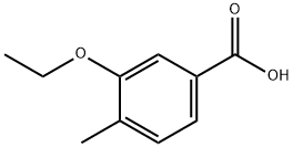 3-乙氧基-4-甲基苯甲酸 结构式