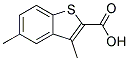 3,5-DIMETHYLBENZO(B)THIOPHENE-2-CARBOXYLICACID 结构式