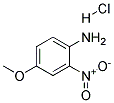 2-NITRO-P-ANISIDINEHYDROCHLORIDE 结构式