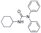 3-CYCLOHEXYL-1,1-DIPHENYLUREA 结构式