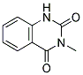 3-METHYL-2,4(1H,3H)-QUINAZOLINEDIONE 结构式