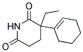 3-(1-CYCLOHEXENYL)-3-ETHYL-2,6-PIPERIDINEDIONE 结构式