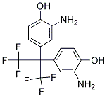 4,4'-(2,2,2-TRIFLUORO-1-(TRIFLUOROMETHYL)ETHYLIDENE)BIS(2-AMINOPHENOL) 结构式