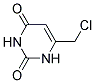 6-CHLOROMETHYL-2,4(1H,3H)-PYRIMIDINEDIONE 结构式