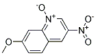 7-METHOXY-3-NITROQUINOLINE1-OXIDE 结构式