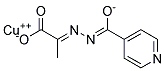 COPPER(II)2-((HYDROXY(4-PYRIDYL)METHYLENE)HYDRAZONO)PROPIONATE 结构式