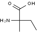 D-2-AMINO-2-METHYLBUTYRICACID 结构式