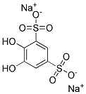 DISODIUM4,5-DIHYDROXY-1,3-BENZENEDISULFONATE 结构式