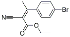 ETHYL(Z)-4-BROMO-A-CYANO-B-METHYLCINNAMATE 结构式