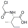 N-CHLOROACETYL-DL-ISOLEUCINE 结构式