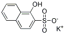 POTASSIUM1-HYDROXY-2-NAPHTHALENESULFONATE 结构式