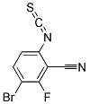 4-Bromo-2-cyano-3-fluorophenylisothiocyanate 结构式