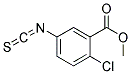 3-Methoxycarbonyl-4-chlorophenylisothiocyanate 结构式