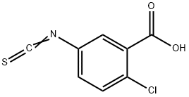 3-Carboxy-4-chlorophenylisothiocyanate 结构式