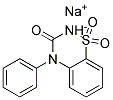 4-Phenyl-2H-1,2,4-benzothiadiazin-3(4H)-one-1,1-dioxidesodiumsalt 结构式