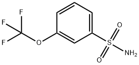 间三氟甲氧基苯磺酰胺 结构式